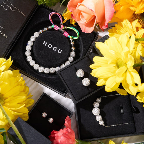 Winter White Crystal | Silver x Spectrum | Kikiballa Bracelet